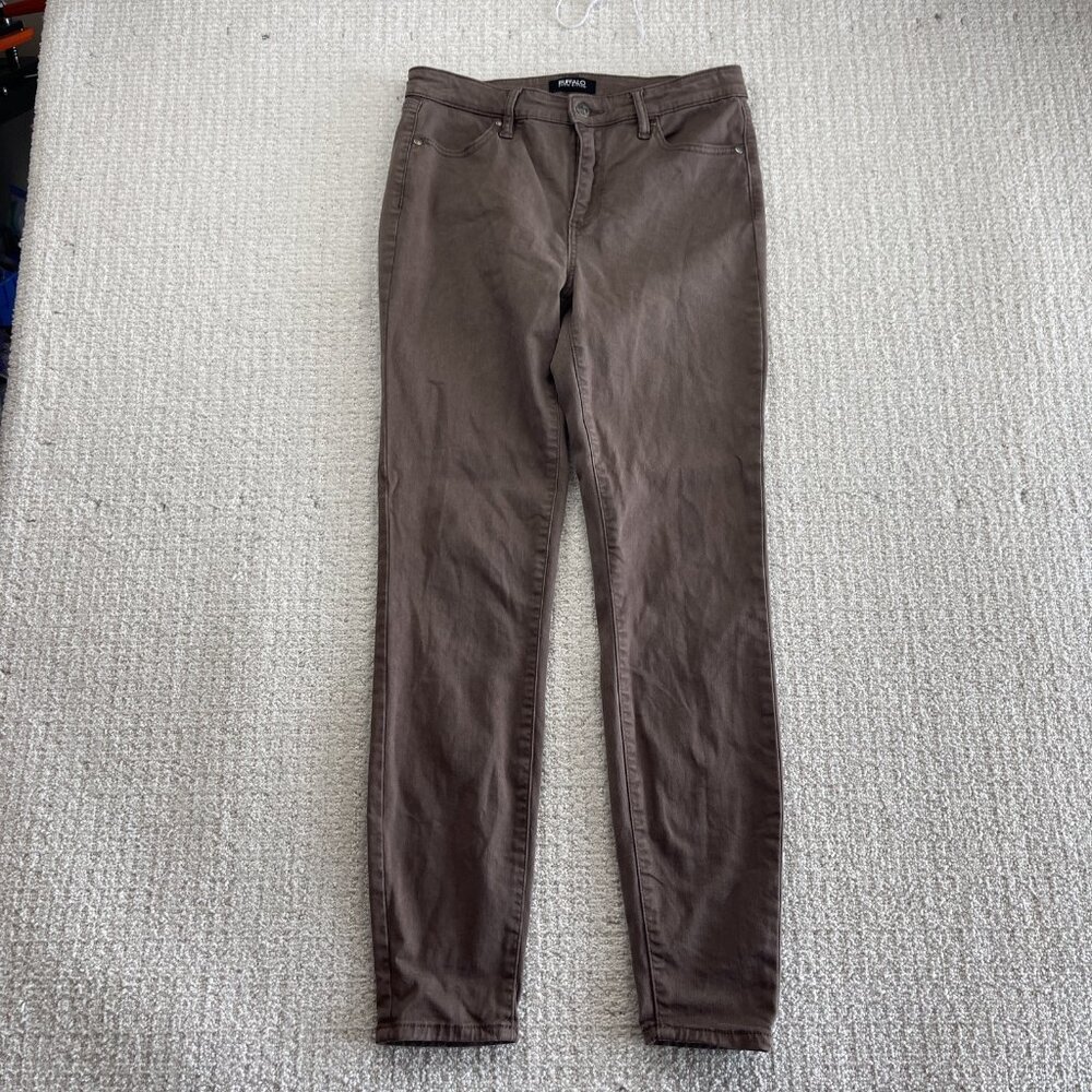 Buffalo David Bitton Jeans Women 4 High Rise Stretch Skinny Hanna Tan Pants